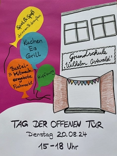 Unser Tag der offenen Tür am 20.08.2024 © Grundschule »Wilhelm Ostwald«